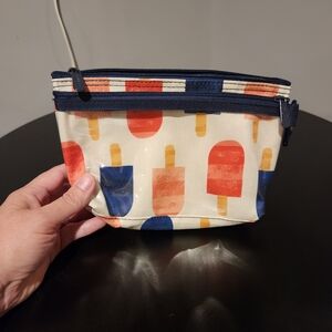 Thirty-One Colorful Popsicle Print Pouch